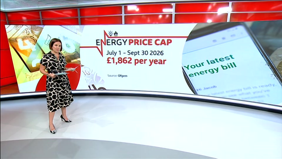 Broadcast still at 26m. BBC ONE West, BBC News at One including..., 1 July 2026.