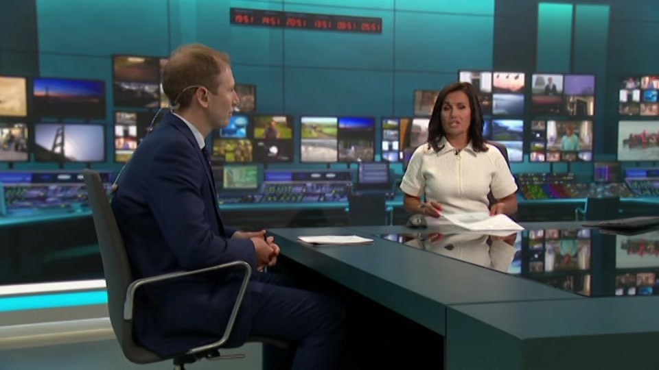 Broadcast still at 7m. ITV1, ITV Lunchtime News, 1 July 2026.